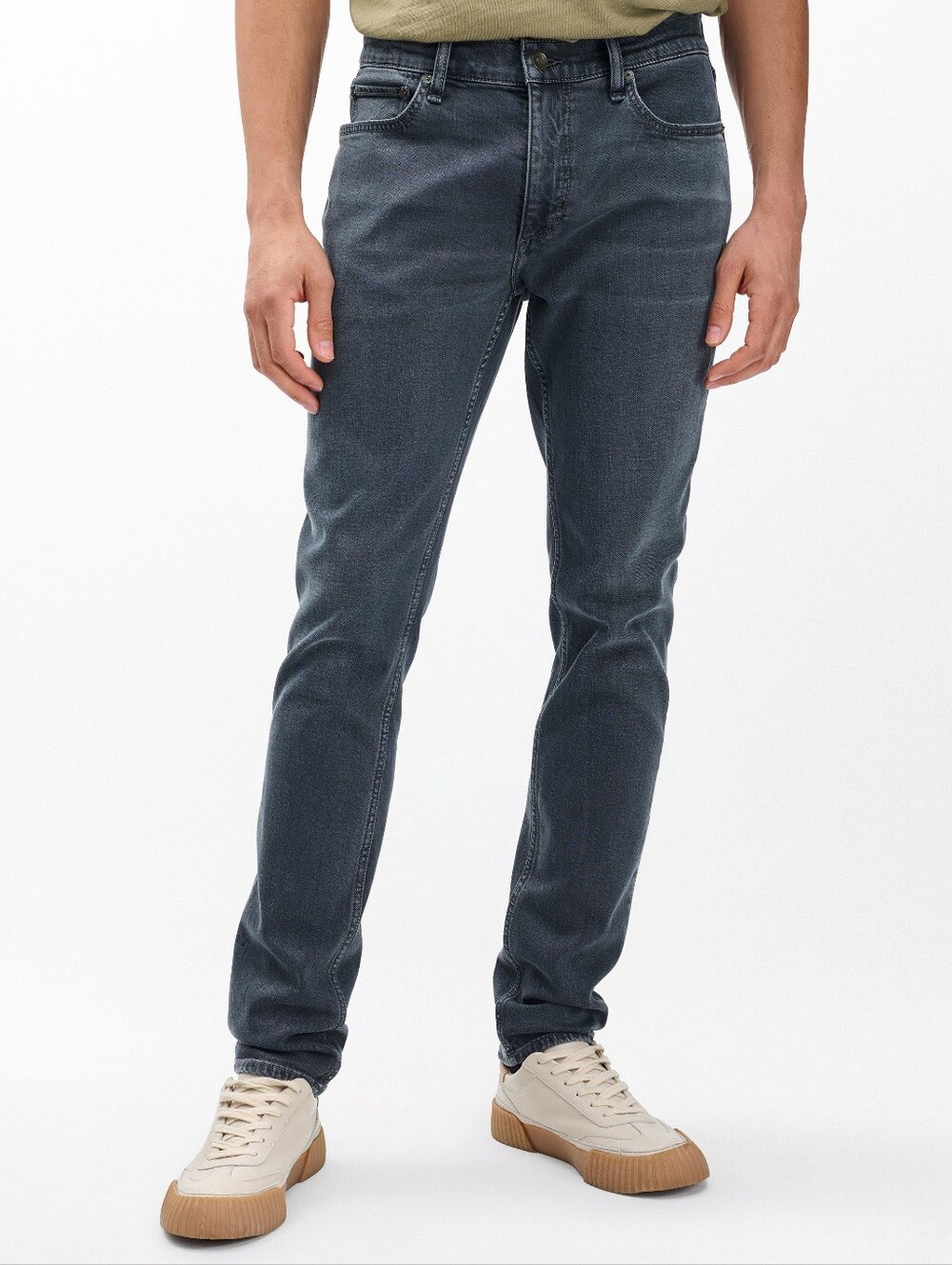 Rag And Bone Men's Gray Jeans Button Fly 33 Fit One Extra Slim